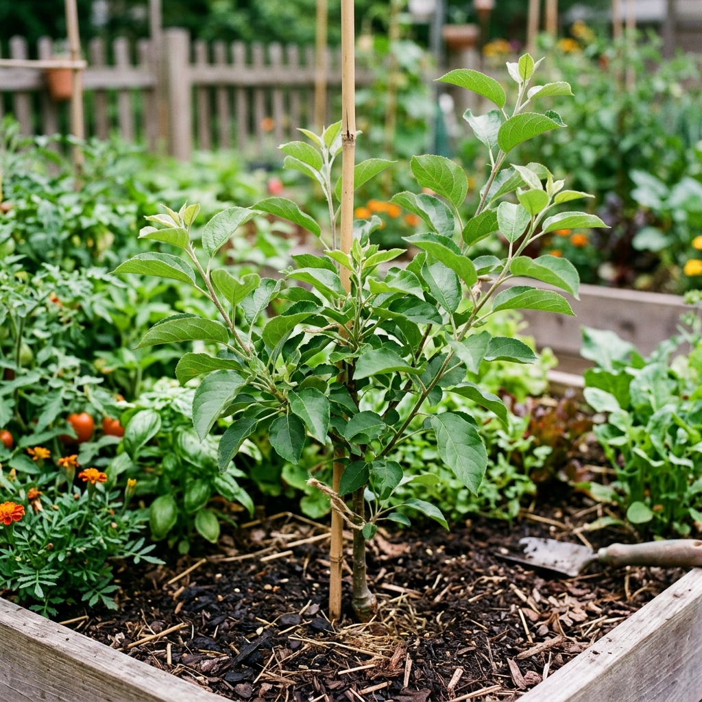 apple growing stage