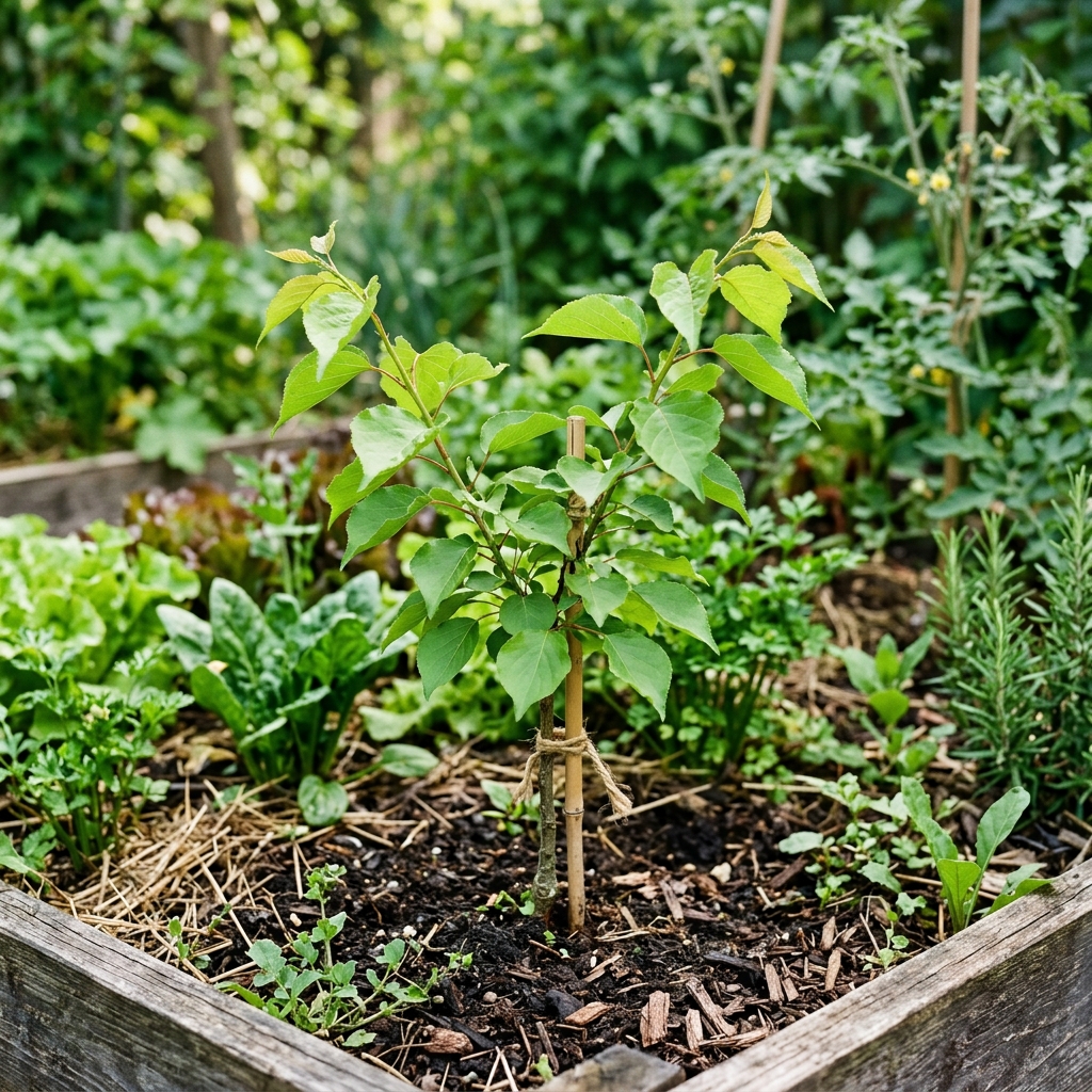 apricot growing stage