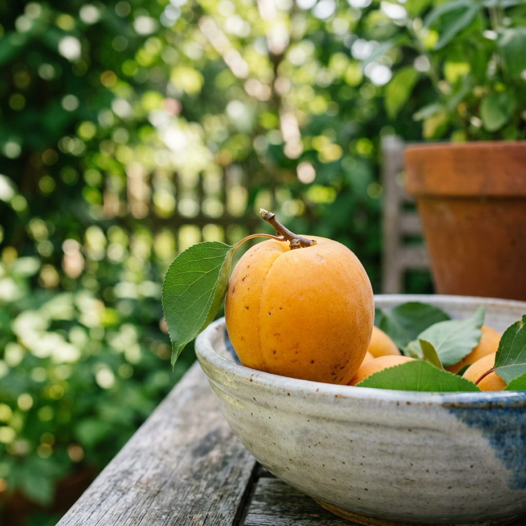 apricot harvest stage