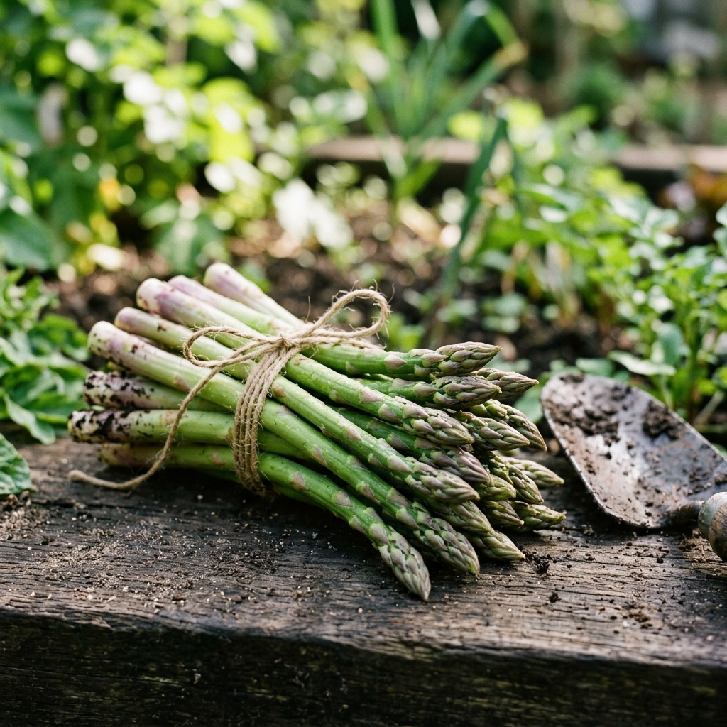 asparagus harvest stage