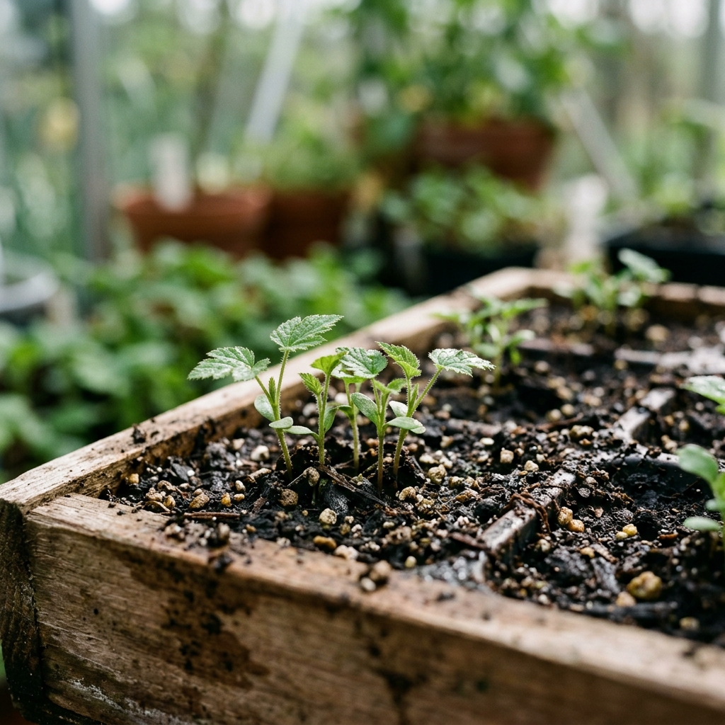 blackberry seedling stage