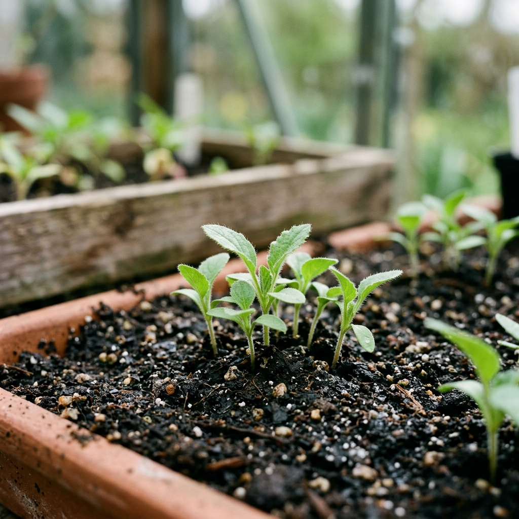 borage seedling stage