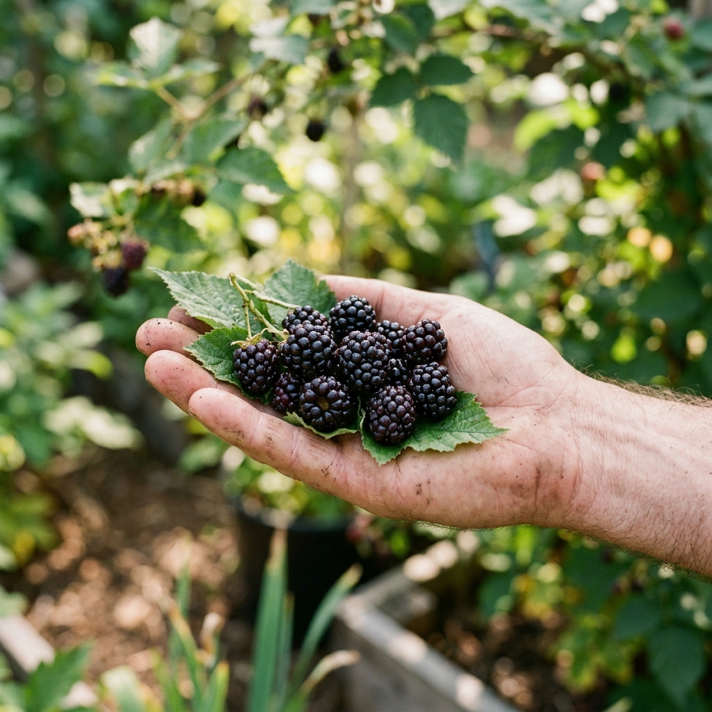 boysenberry harvest stage