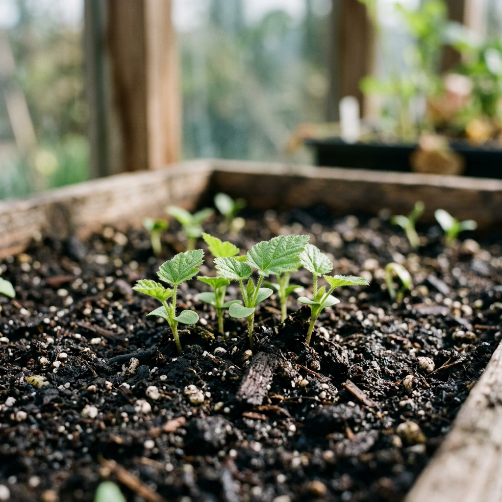 boysenberry seedling stage