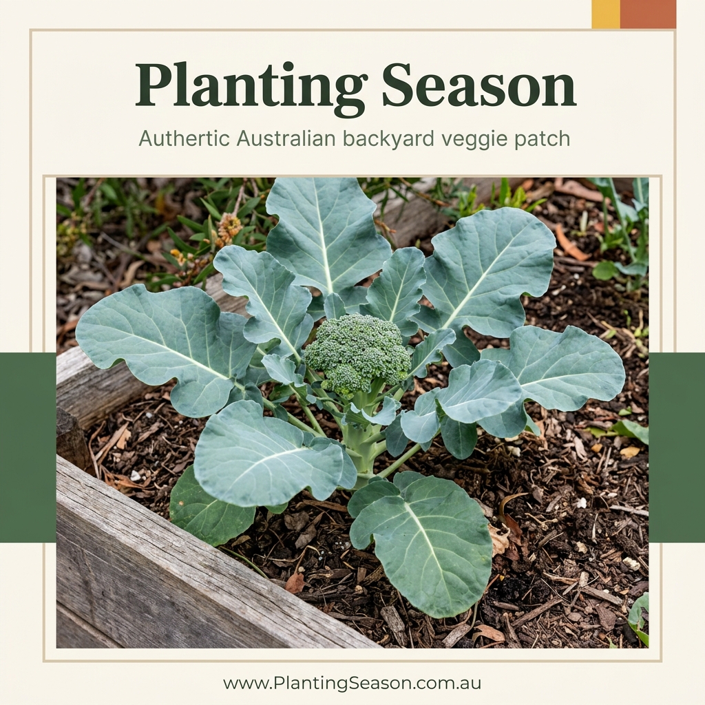 Broccoli growing stage