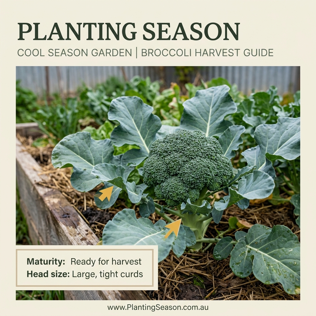 Broccoli mature stage