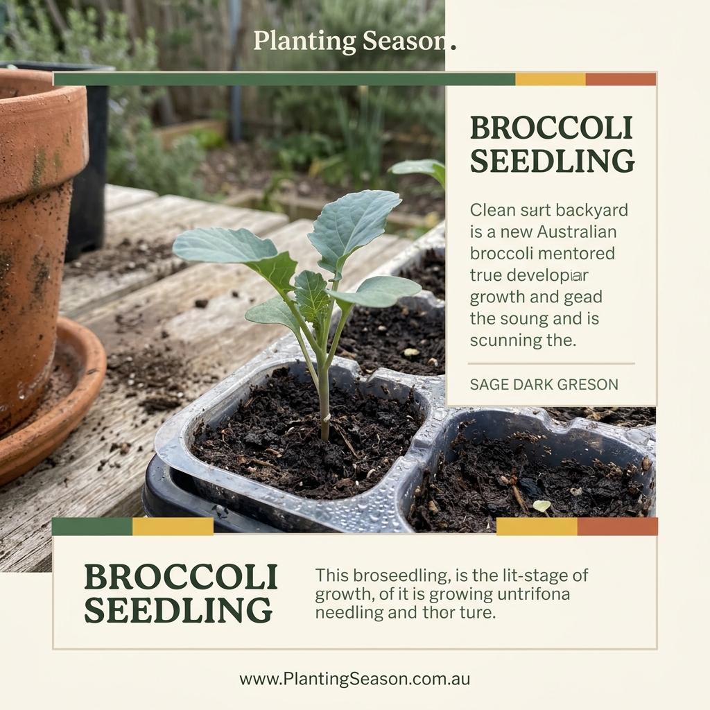 Broccoli seedling stage