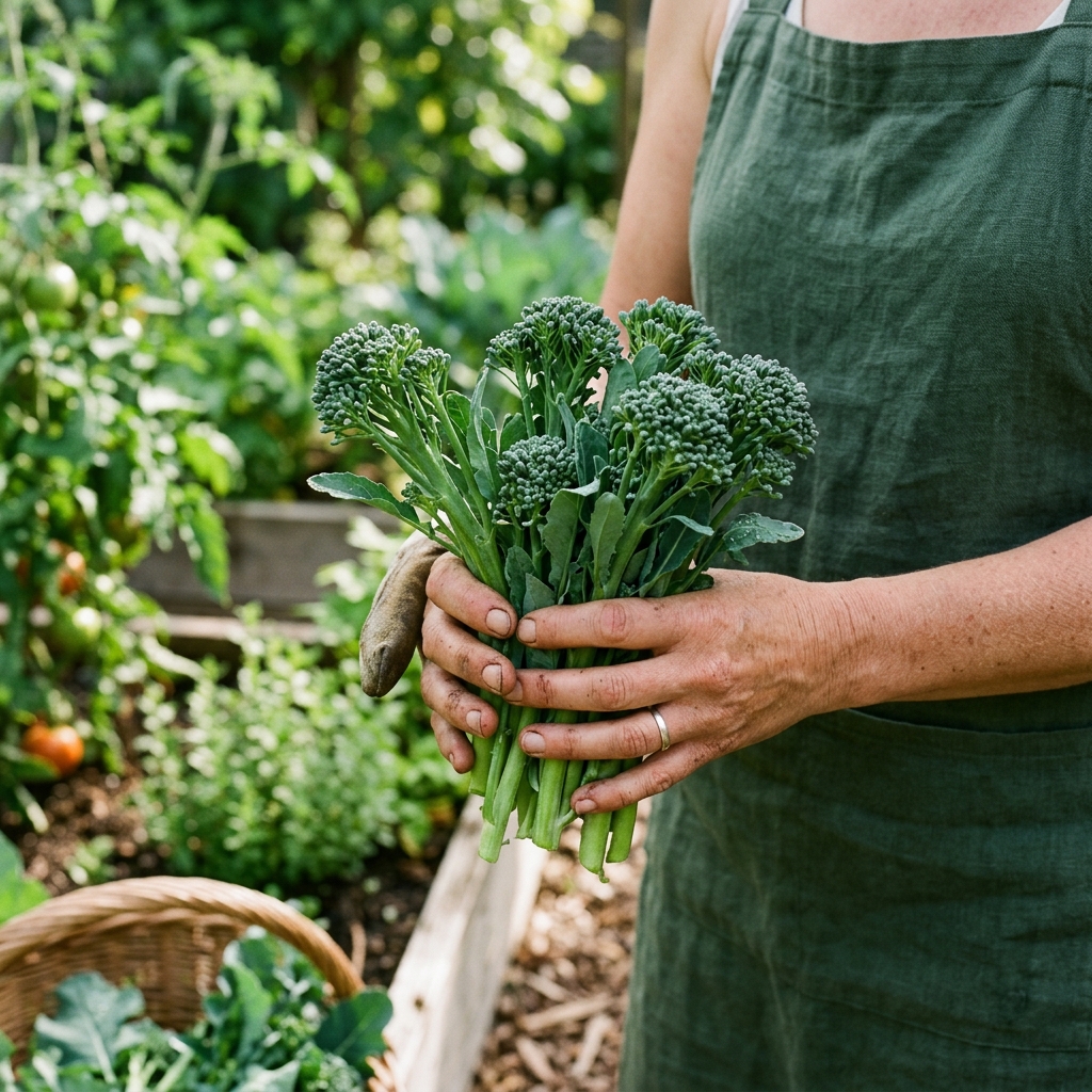 broccolini harvest stage