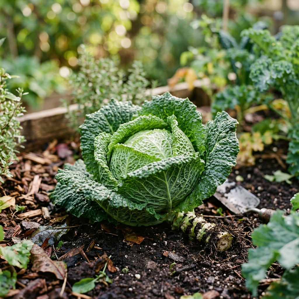 cabbage harvest stage