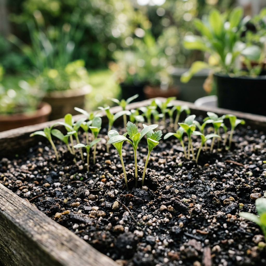 calendula seedling stage