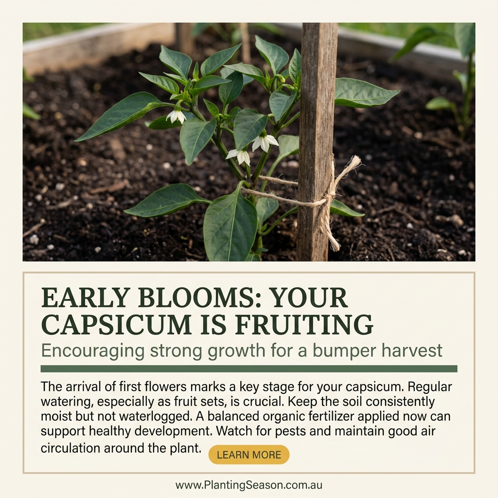 Capsicum growing stage