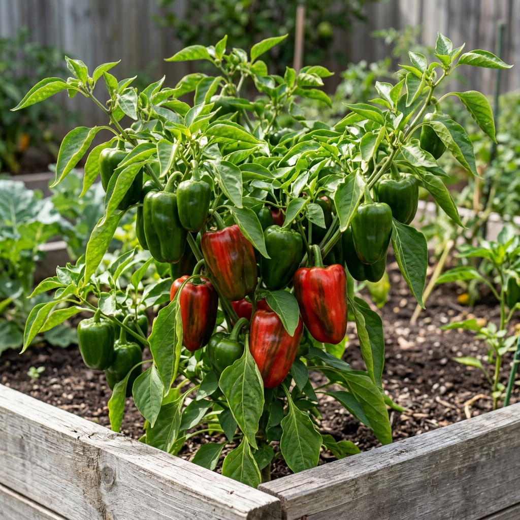 Capsicum mature stage
