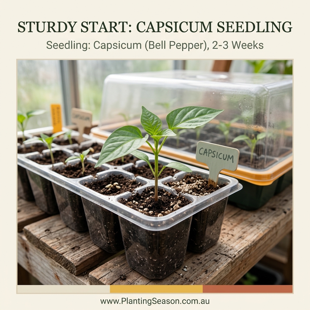 Capsicum seedling stage
