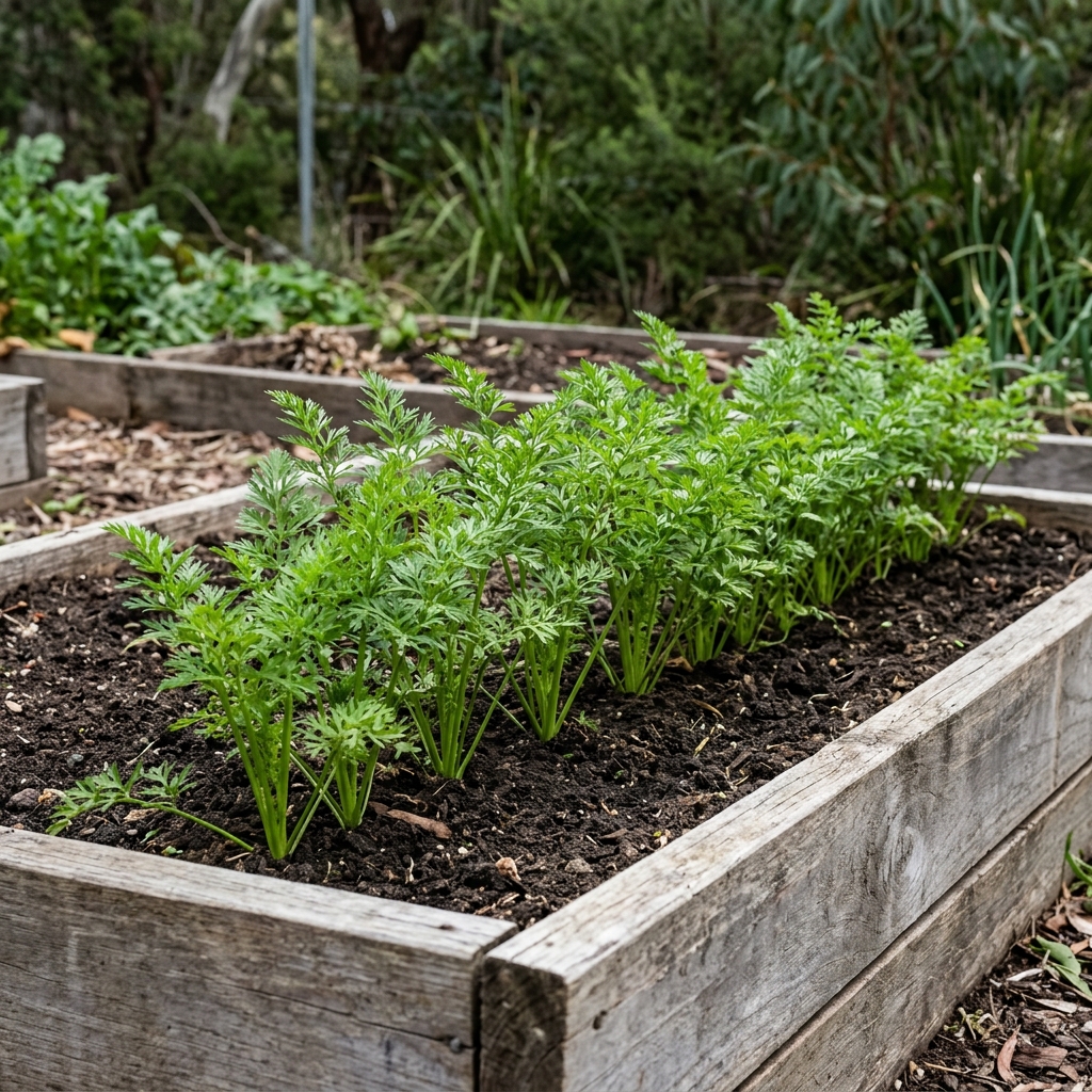 Carrot growing stage