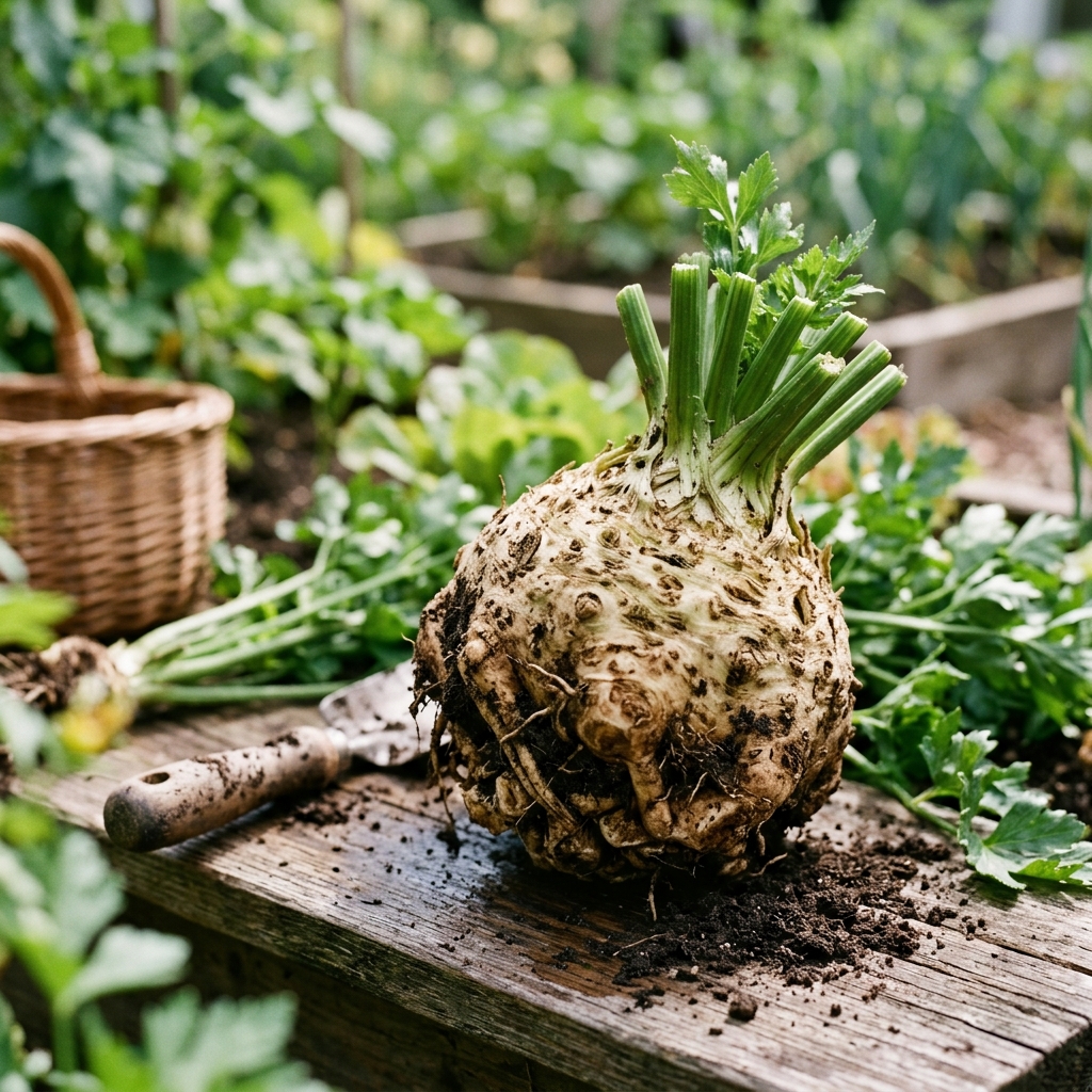 celeriac harvest stage