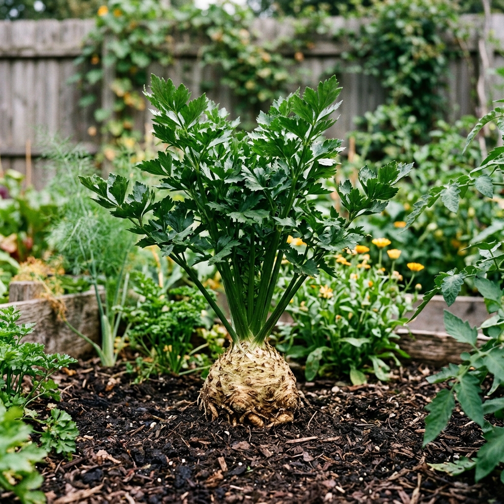 celeriac established stage