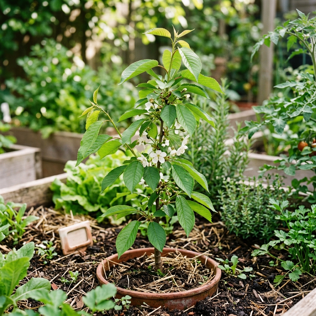 cherry growing stage