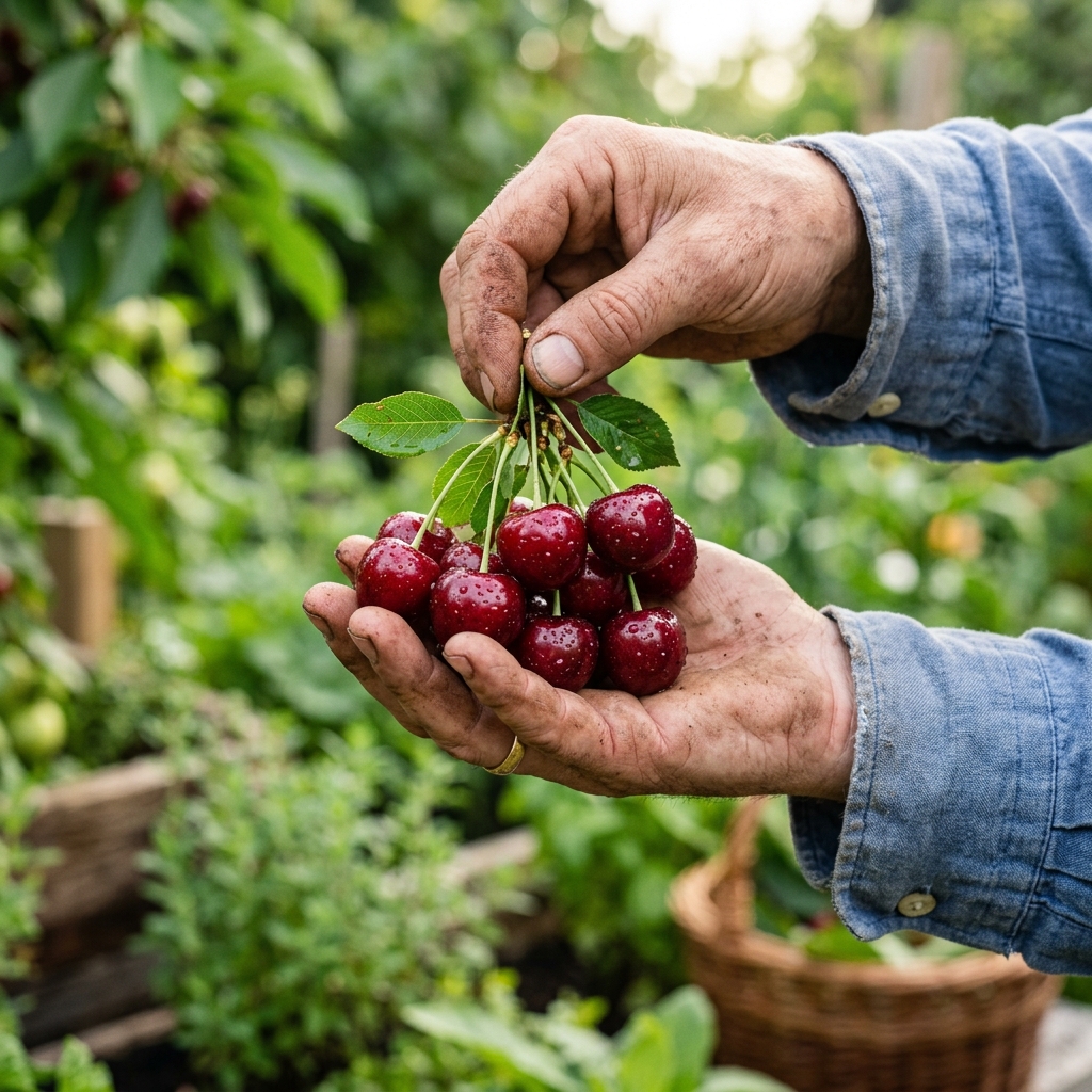 cherry harvest stage