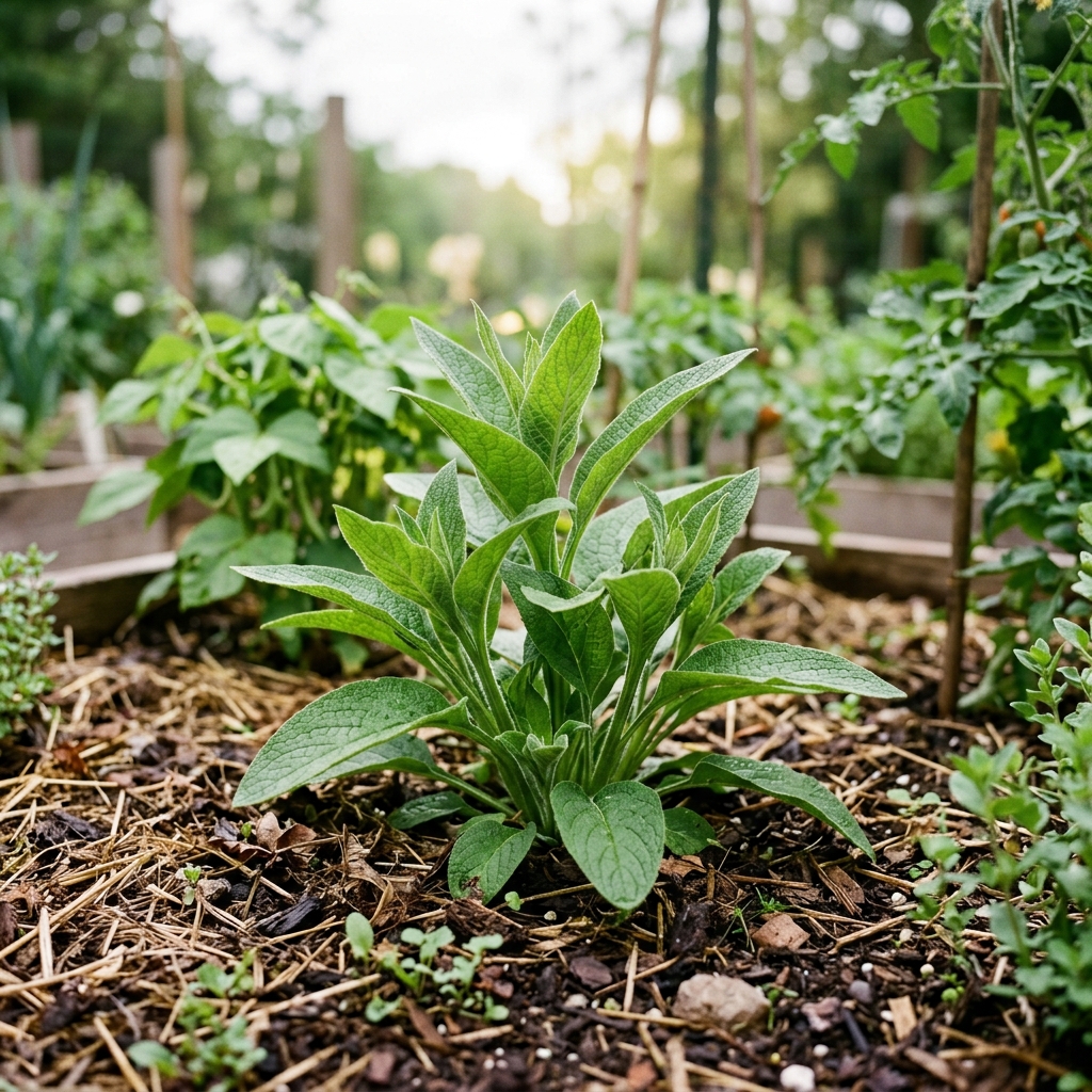 comfrey growing stage