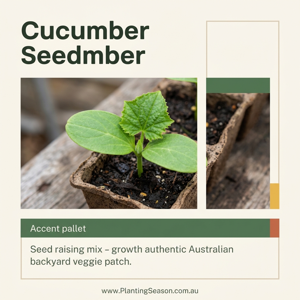 Cucumber seedling stage