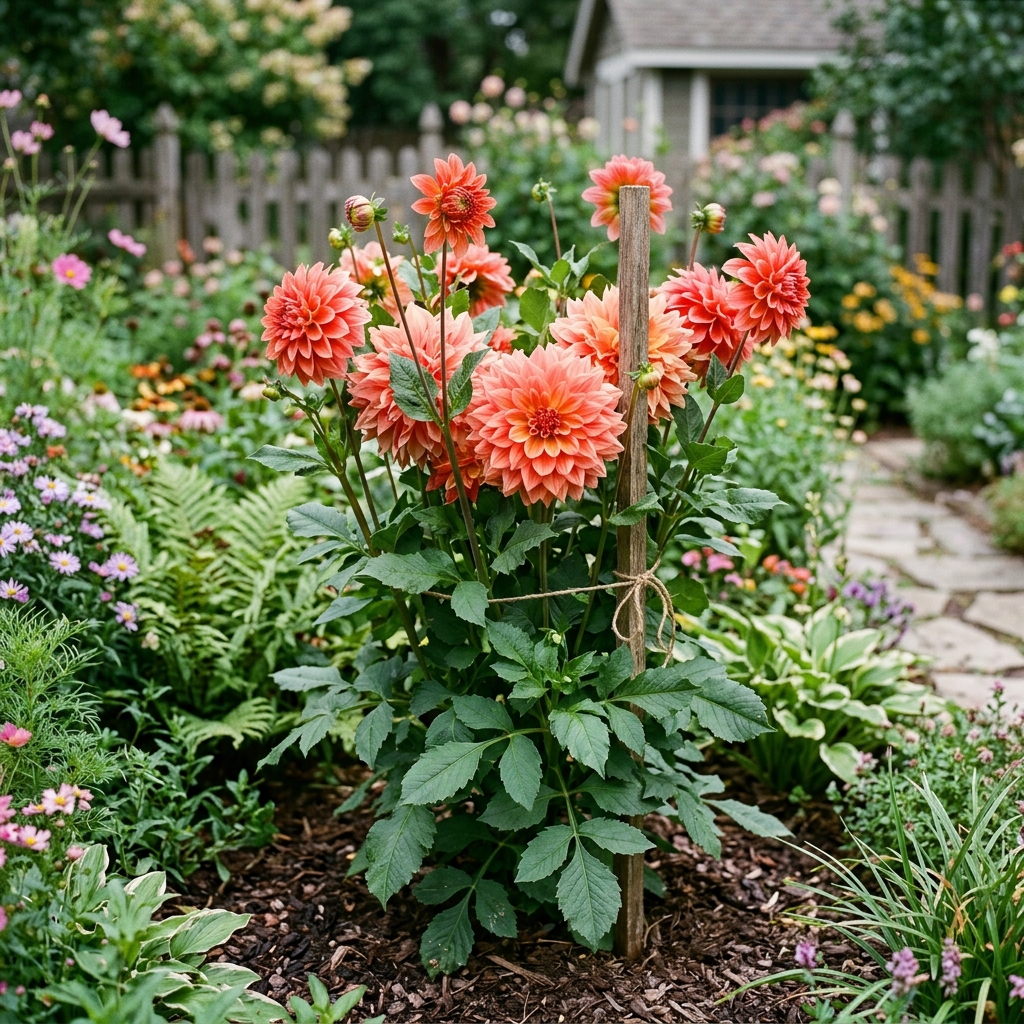 dahlia established stage