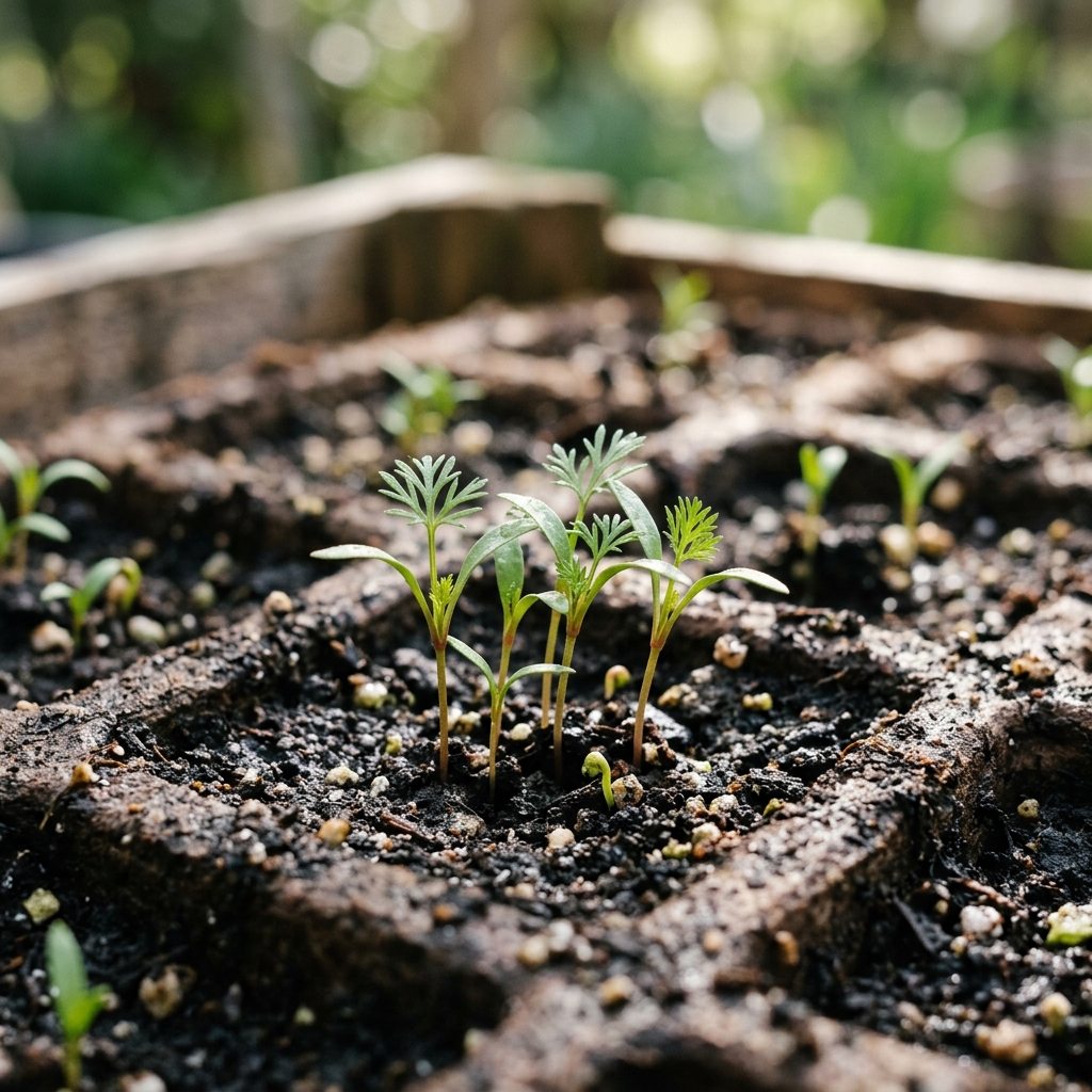 dill seedling stage