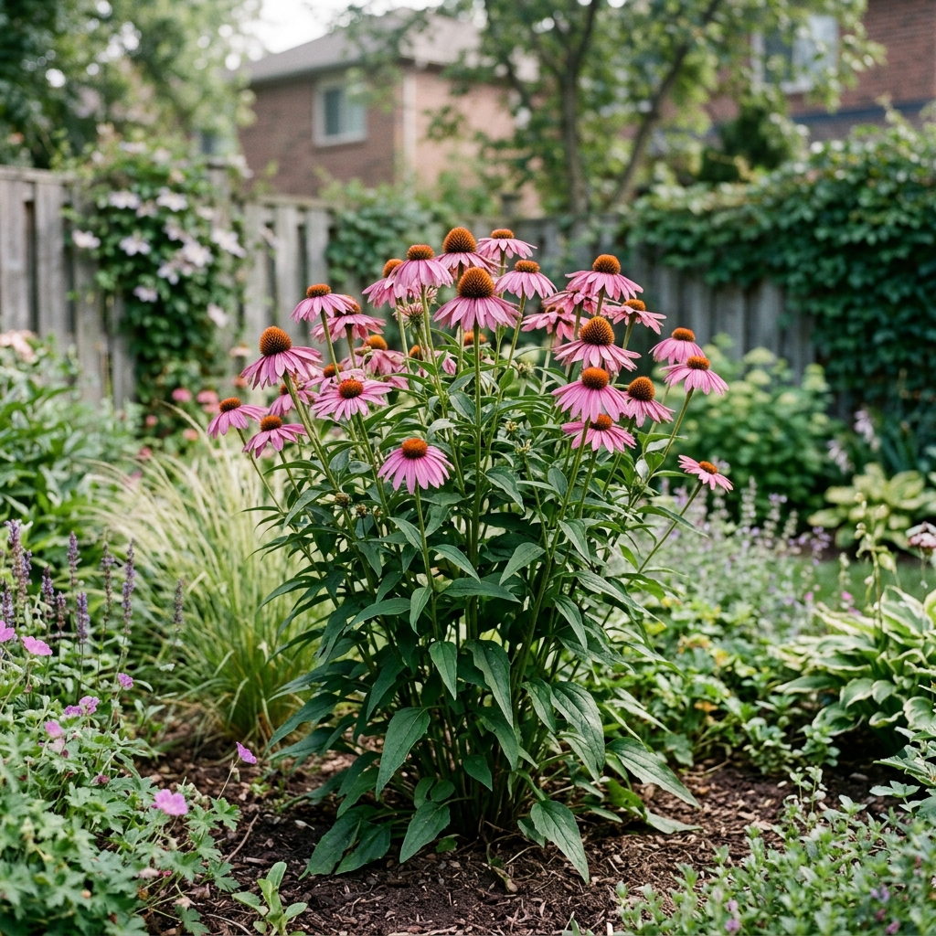 echinacea established stage