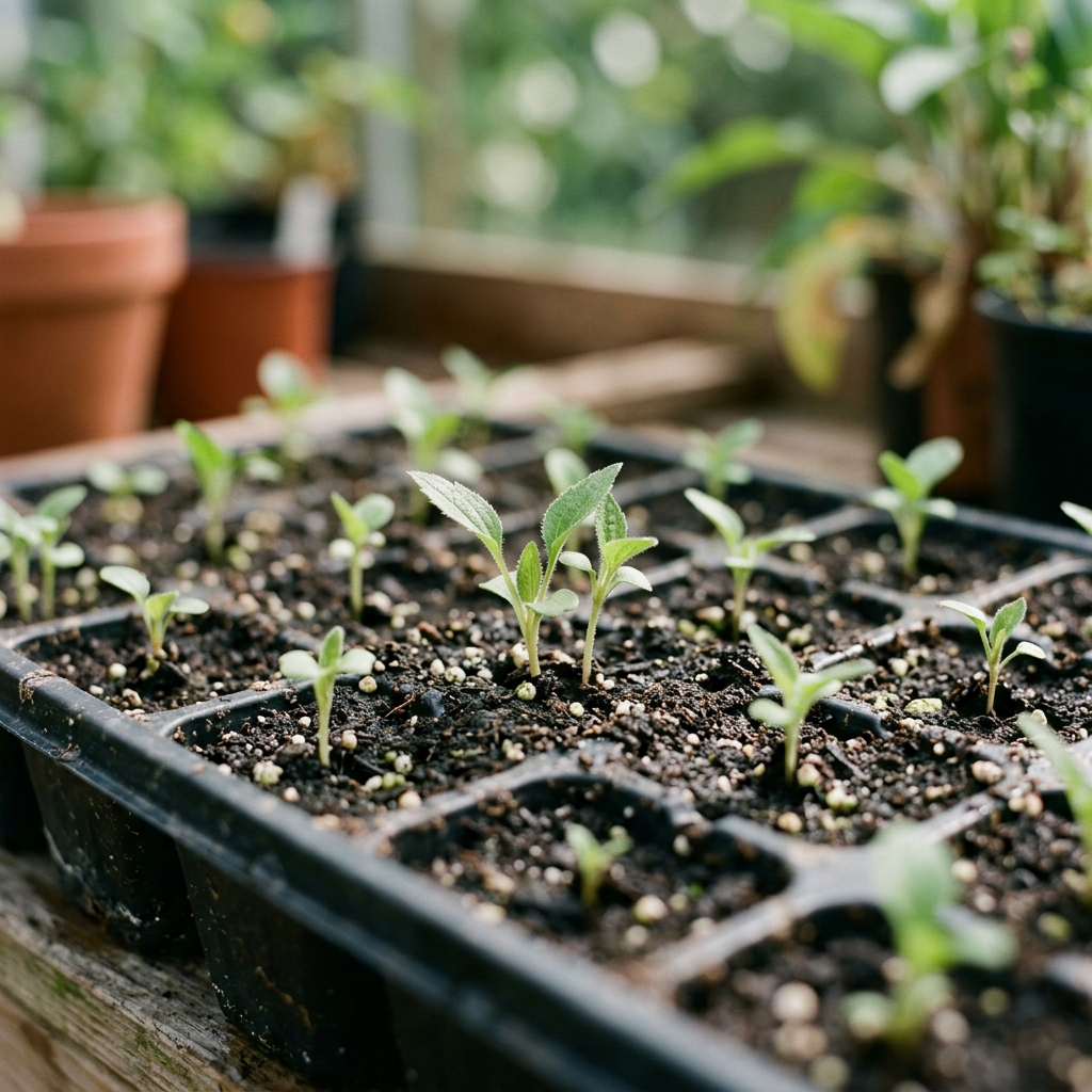 echinacea seedling stage