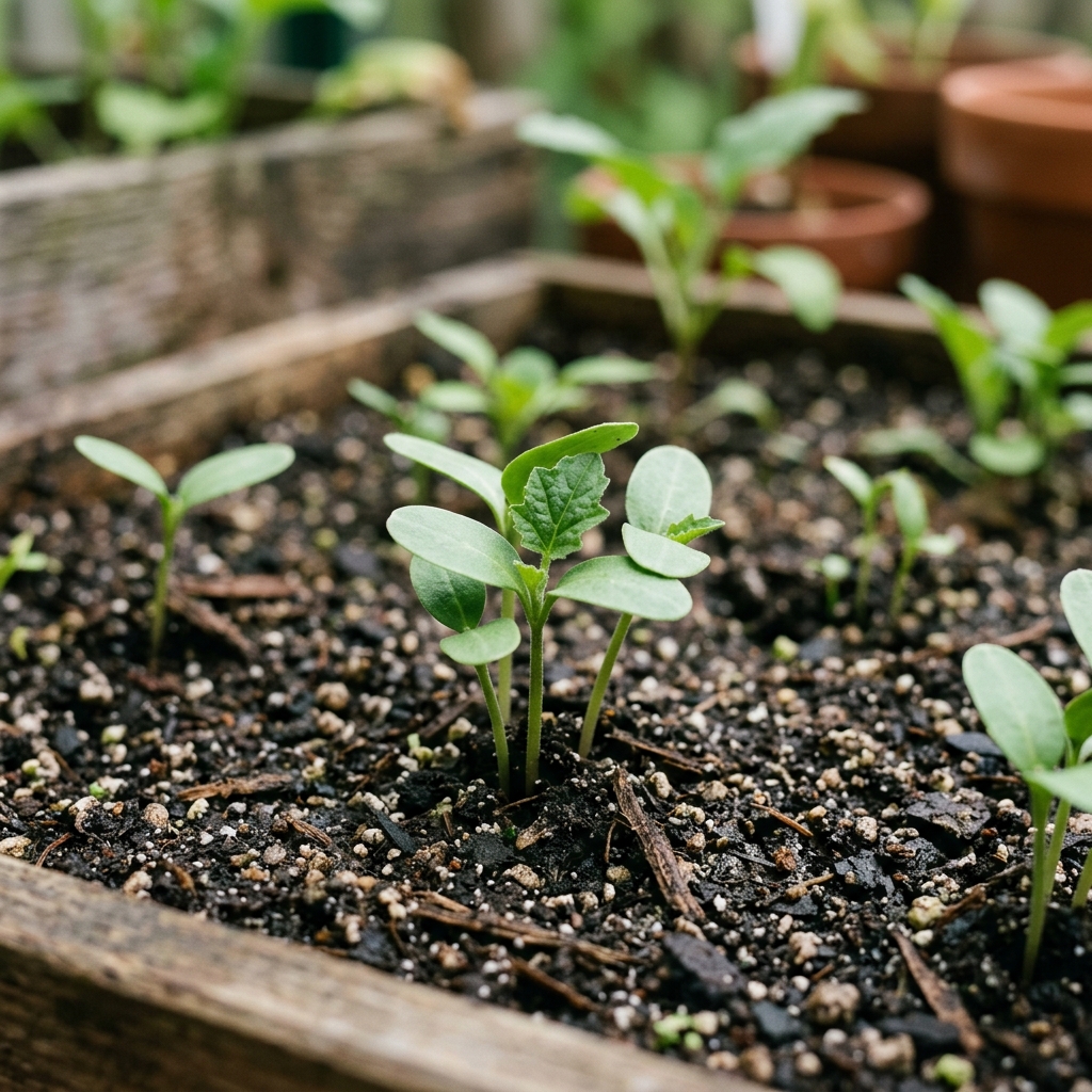 eggplant seedling stage