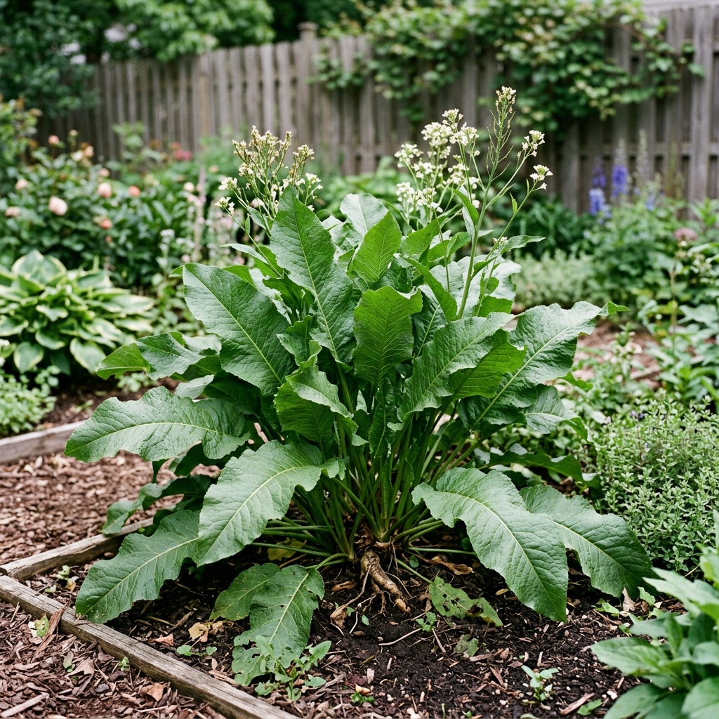 horseradish established stage