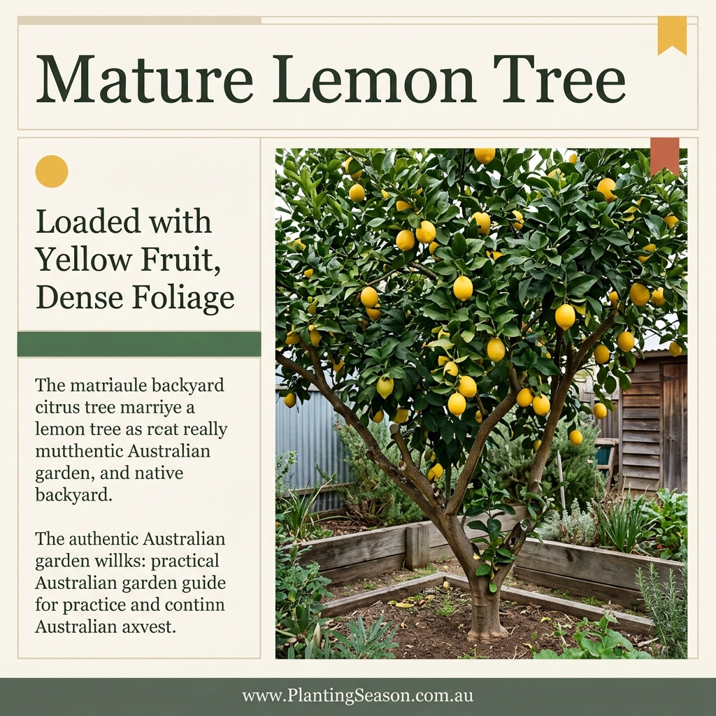 Lemon mature stage