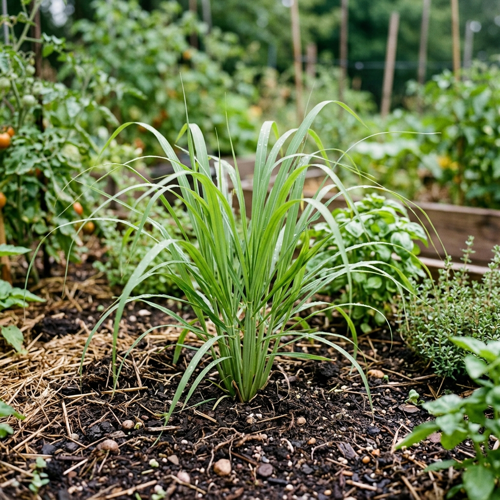 lemongrass growing stage