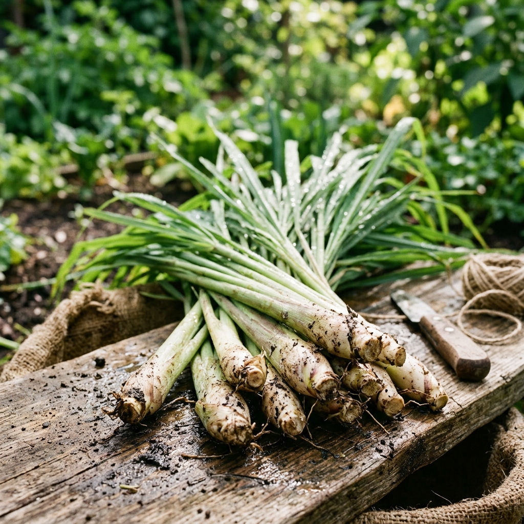 lemongrass harvest stage