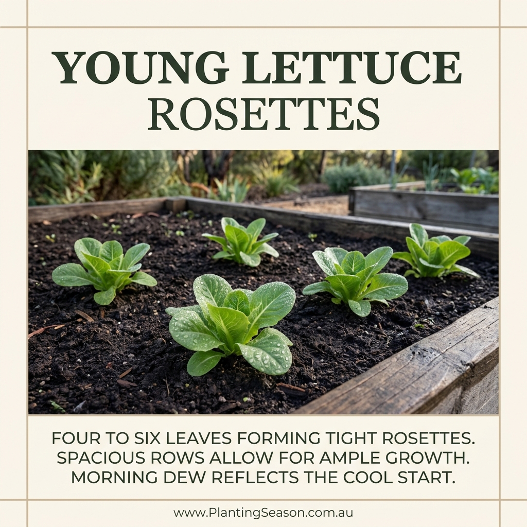 Lettuce growing stage