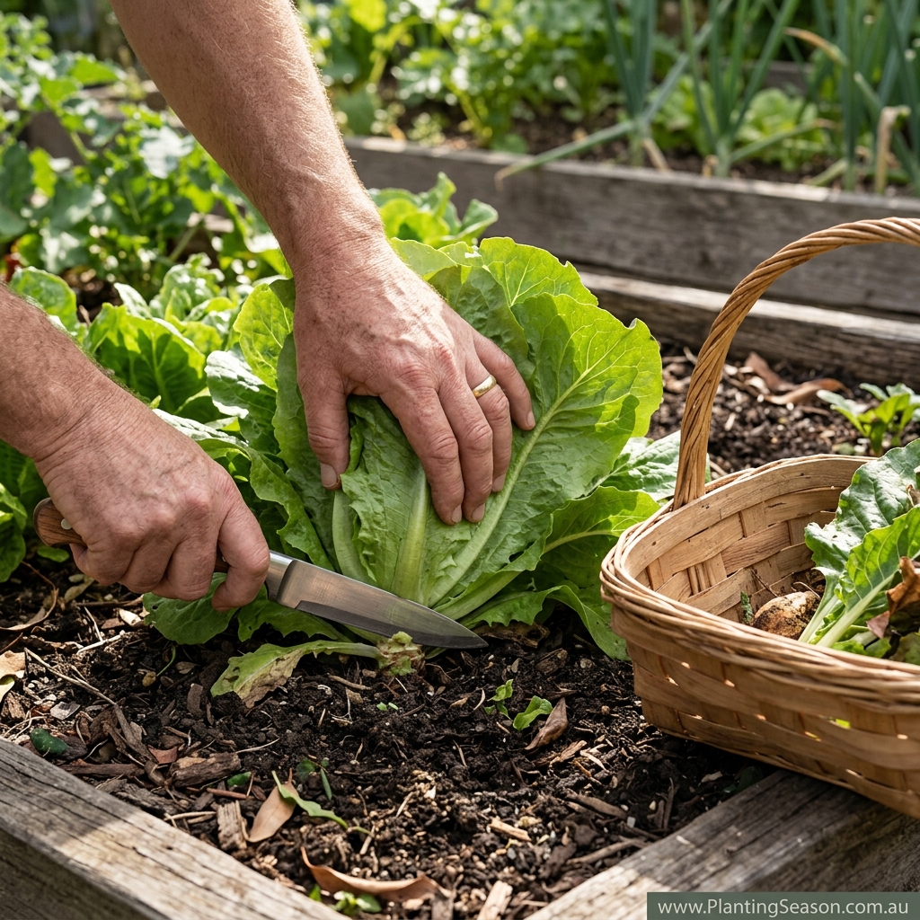 Lettuce harvest stage