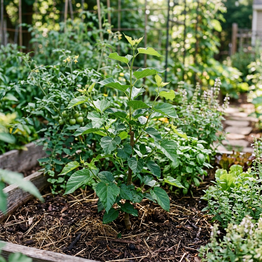 mulberry growing stage
