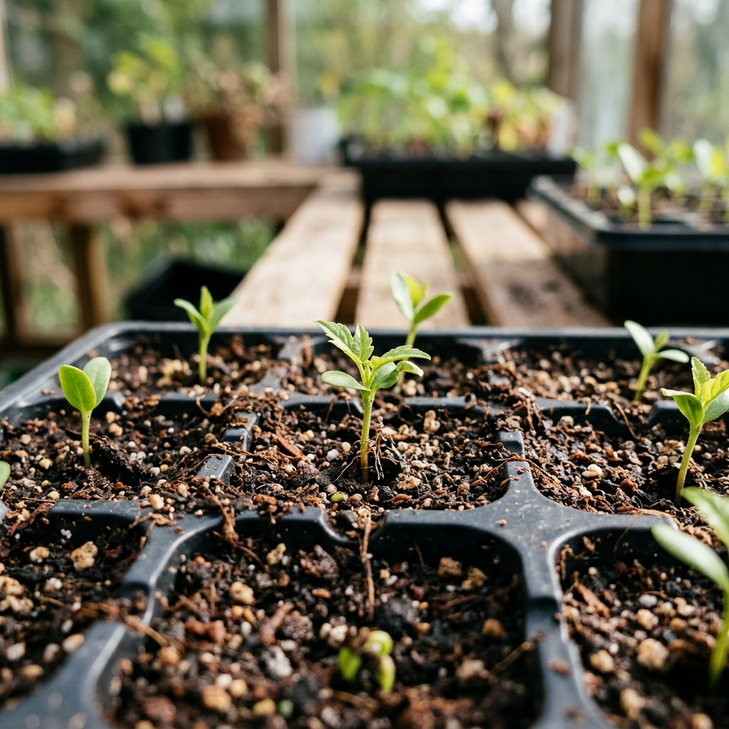 nectarine seedling stage