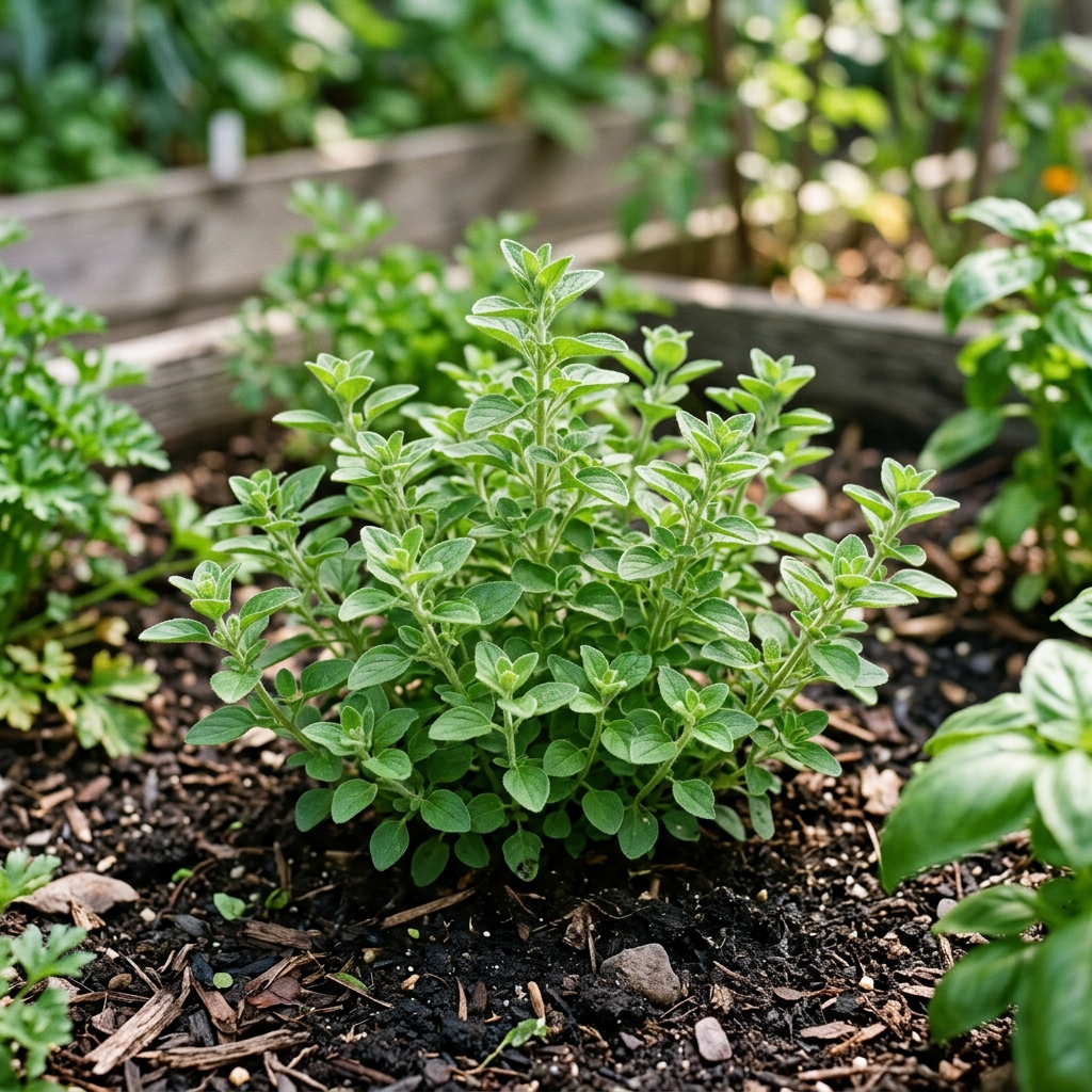 oregano growing stage