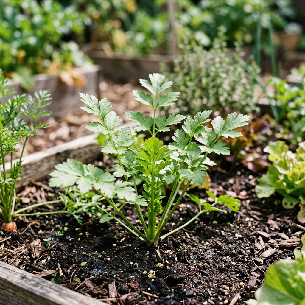 parsnip growing stage