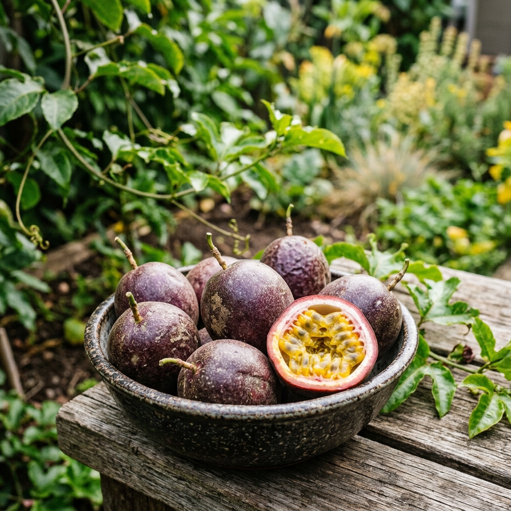 passionfruit harvest stage