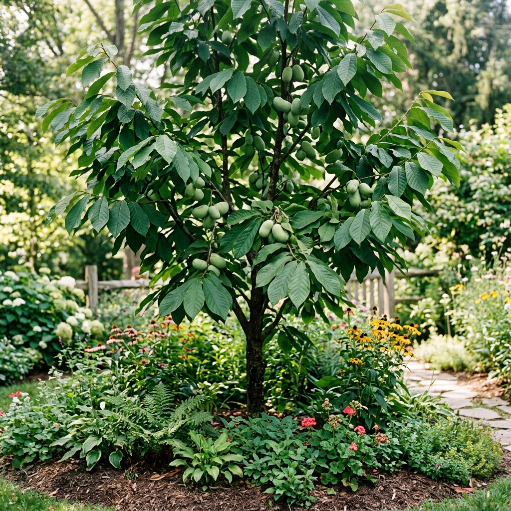 pawpaw established stage