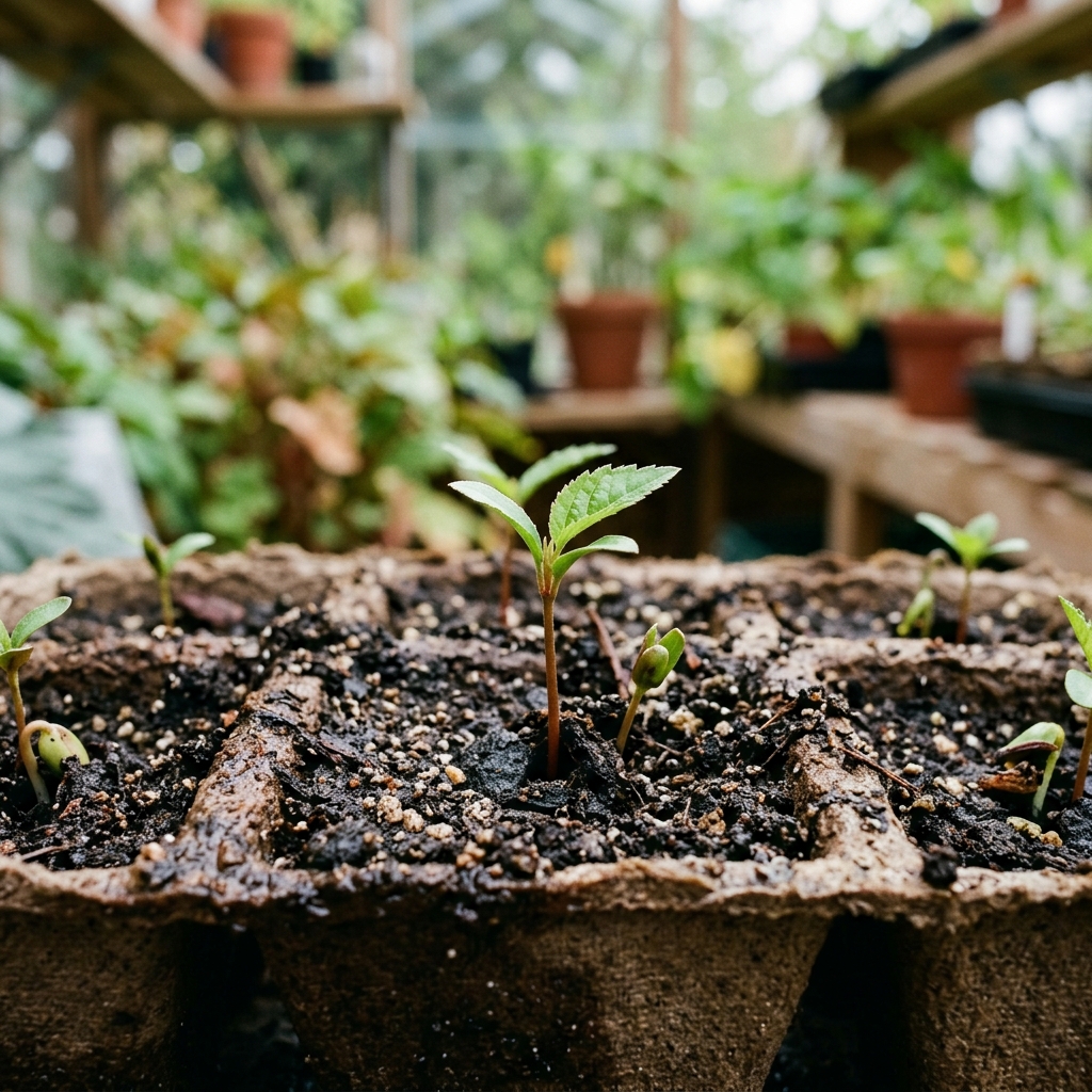 peach seedling stage