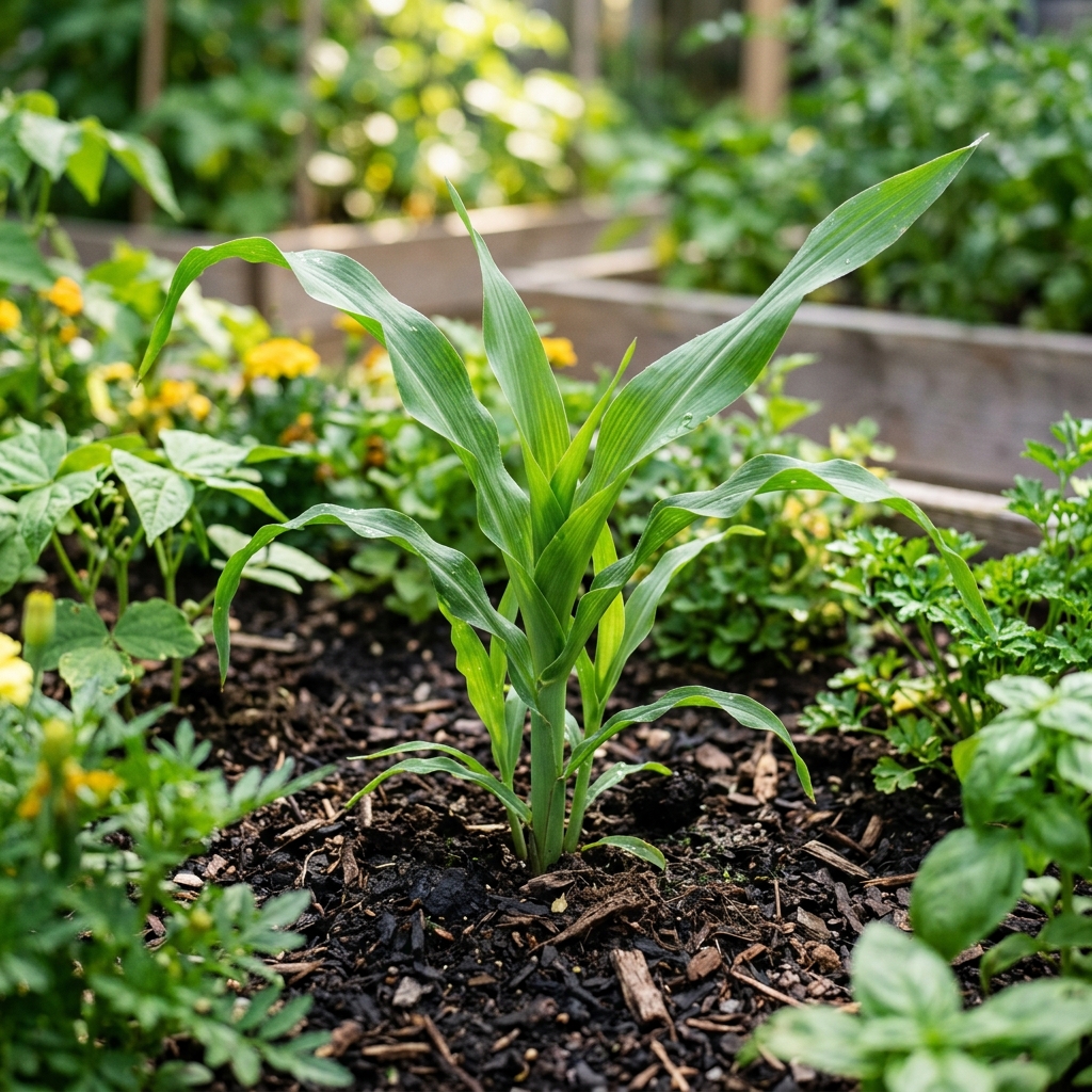 popcorn growing stage