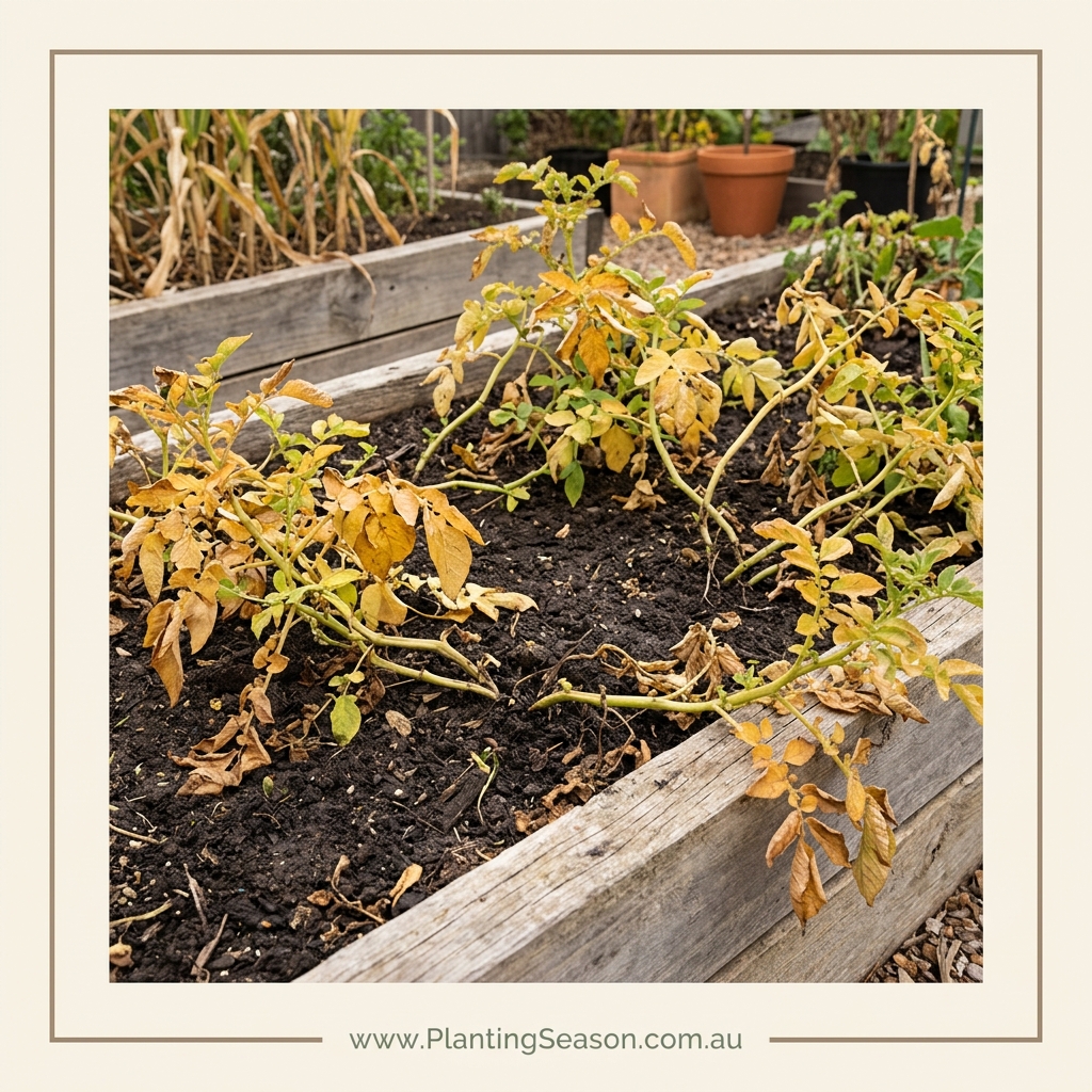 Potato mature stage
