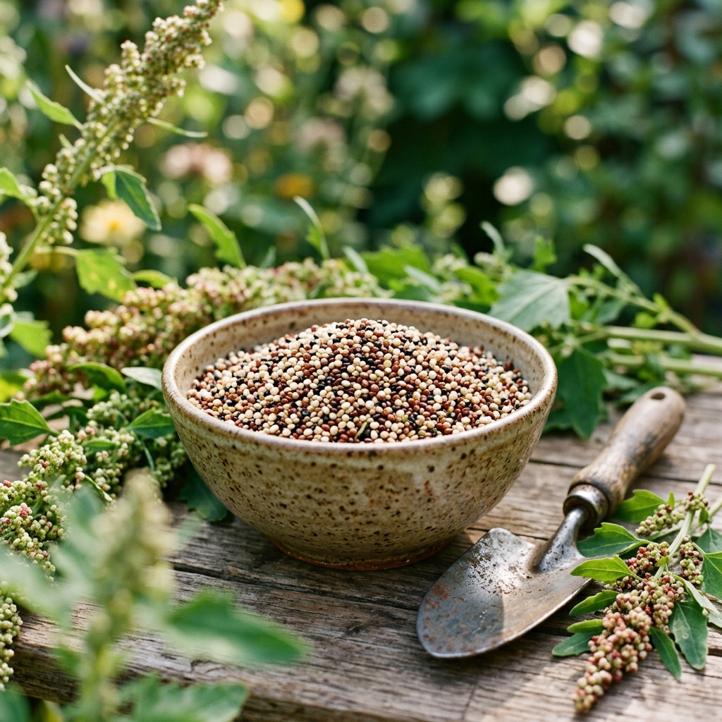 quinoa harvest stage