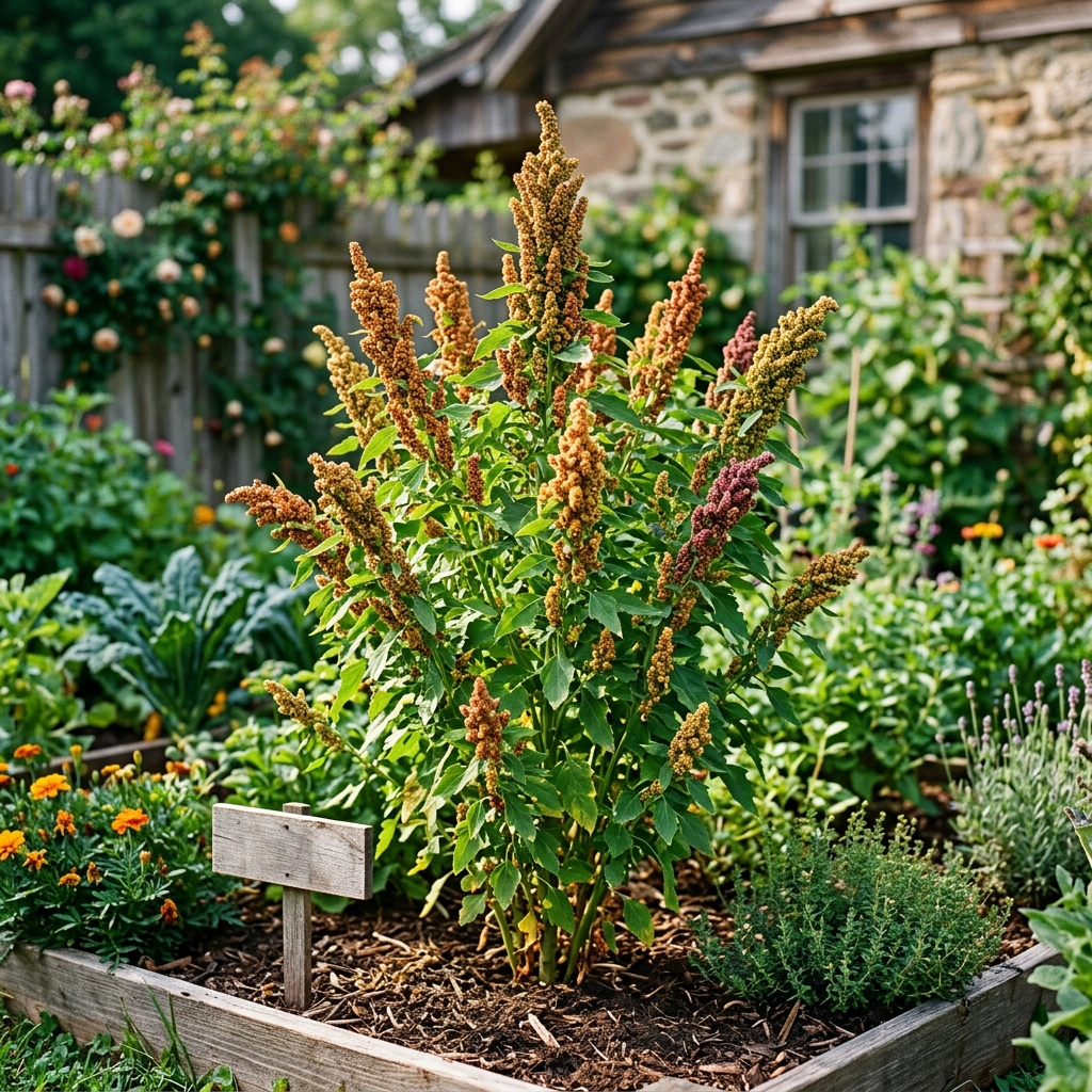 quinoa established stage