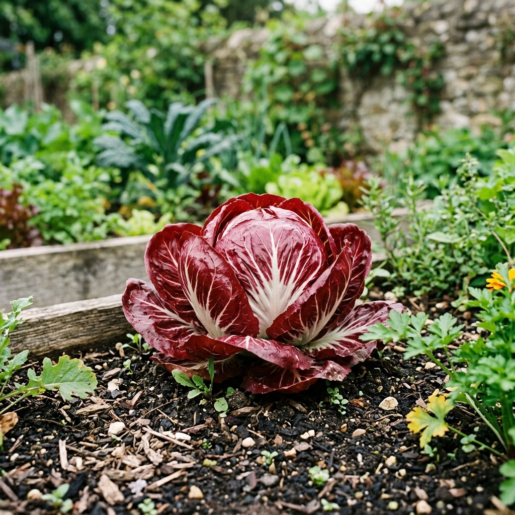 radicchio established stage
