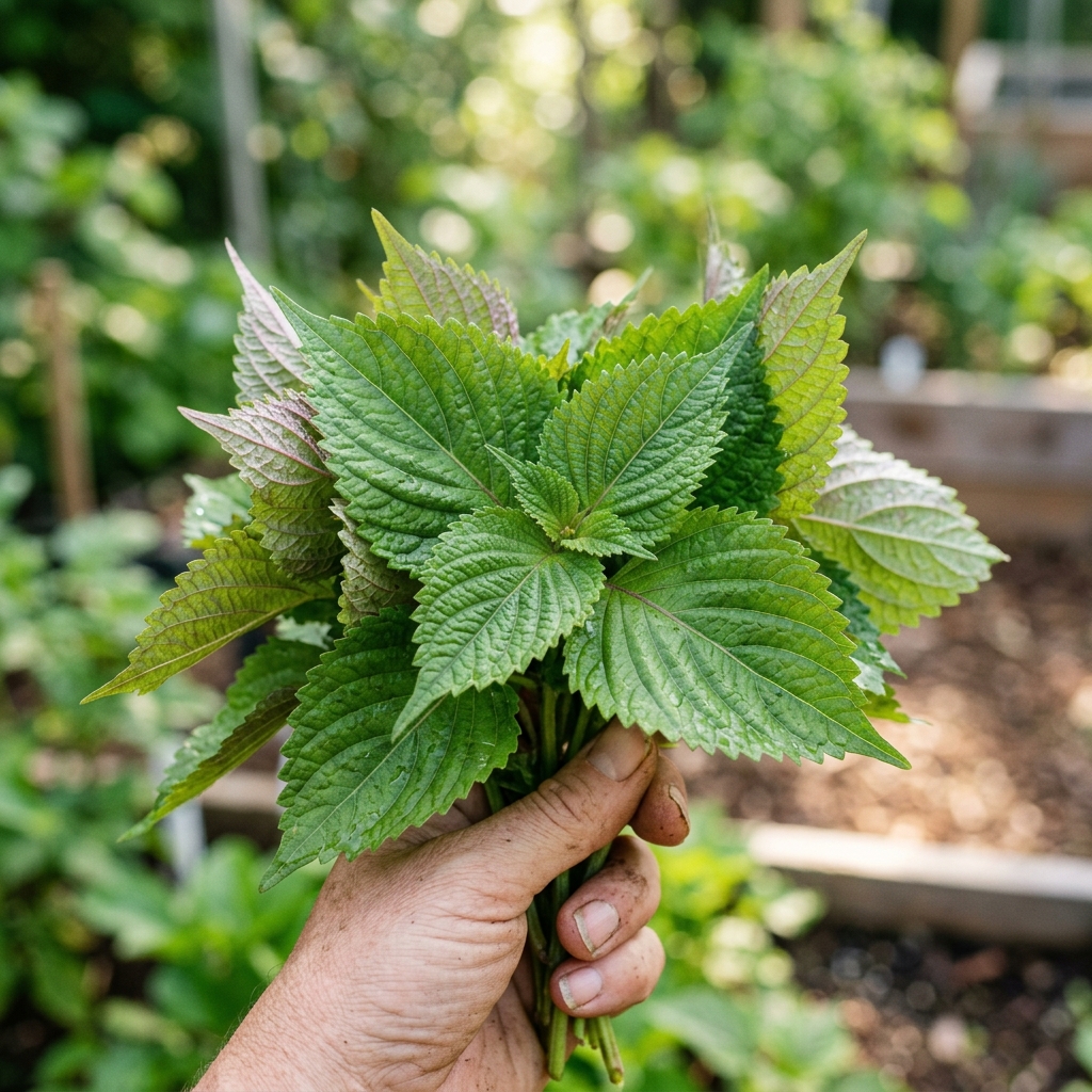 shiso harvest stage