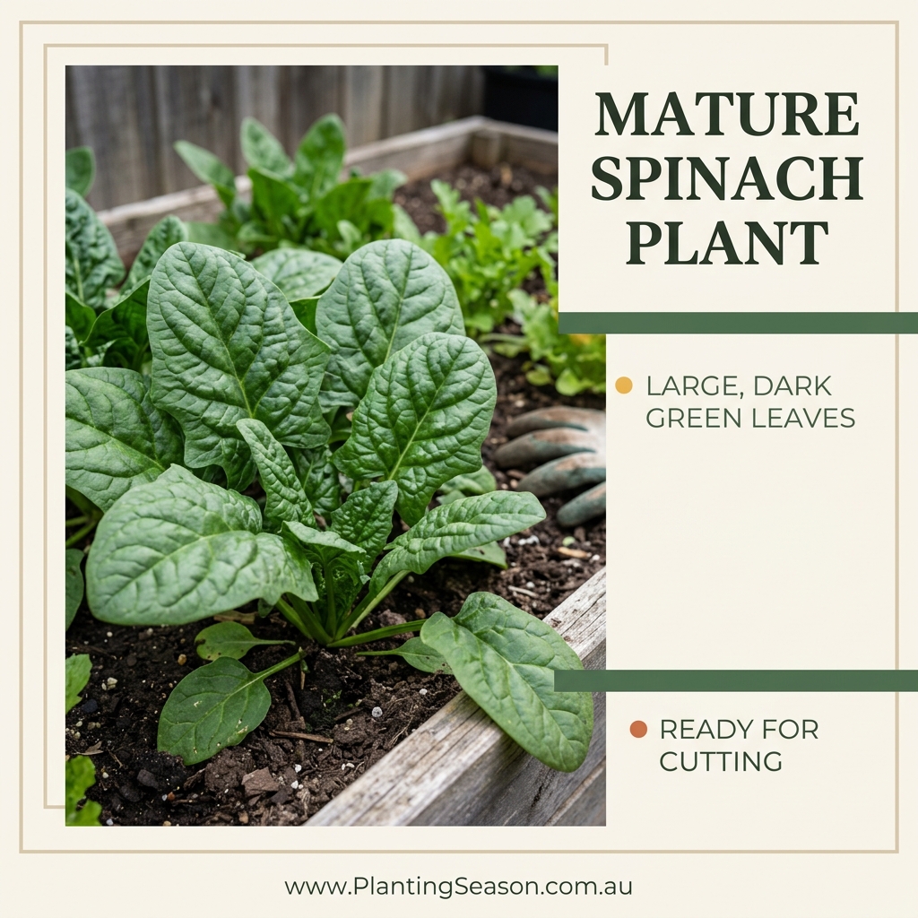 Spinach mature stage