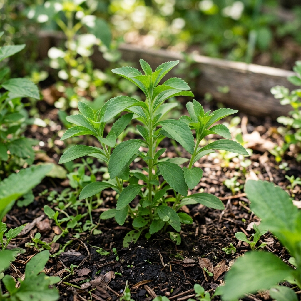 stevia growing stage